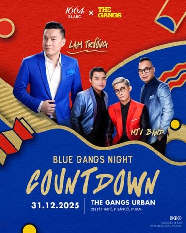 BLUE GANGS NIGHT COUNTDOWN 2026 with 1664 BLANC 💙🍻