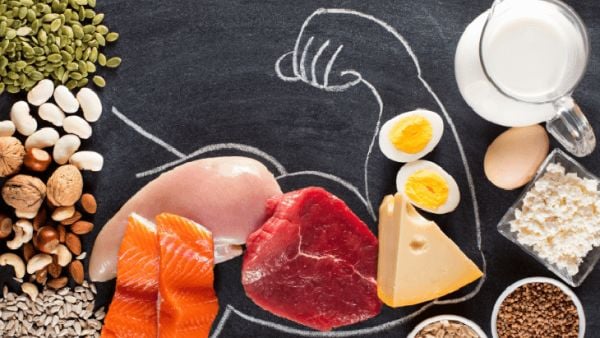 Tính protein từ tất cả thực phẩm trong ngày
