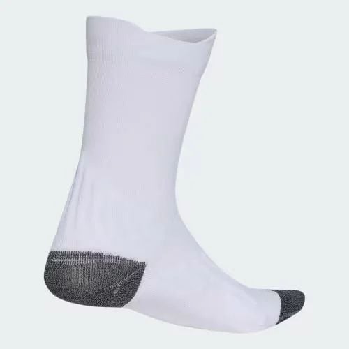 Tất Cổ Cao Nam Nữ Adidas Running Comfy Crew Sock - White