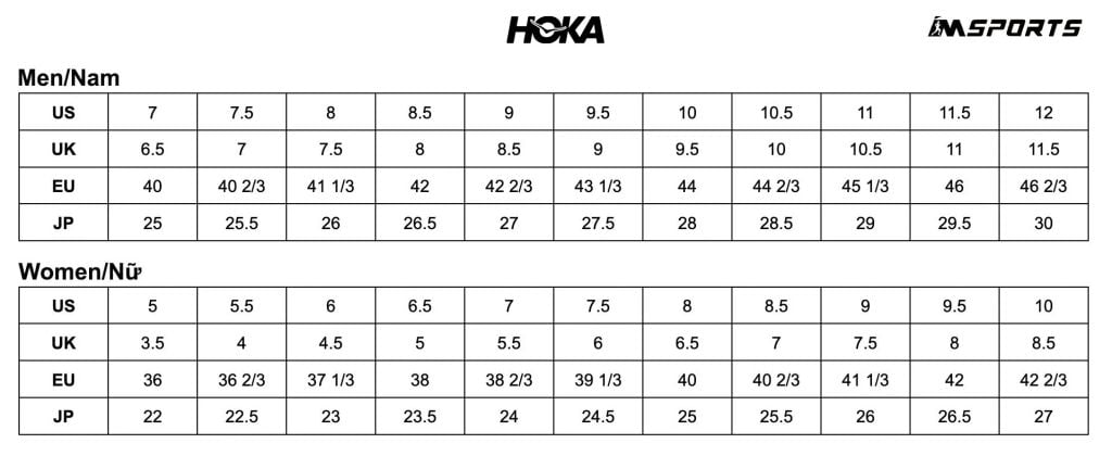 hoka size