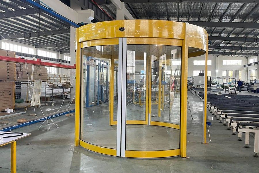 Cửa trượt cong tự động