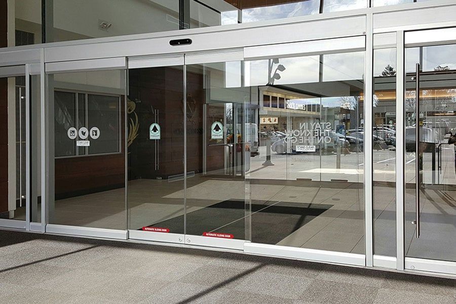 Cửa trượt tự động 2 cánh