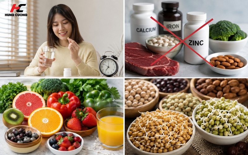 Hướng dẫn cách bổ sung Kẽm khoa học để đạt hiệu quả cao