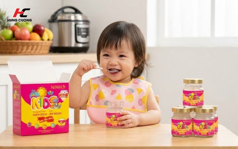 Nước yến sào Nunest Kid