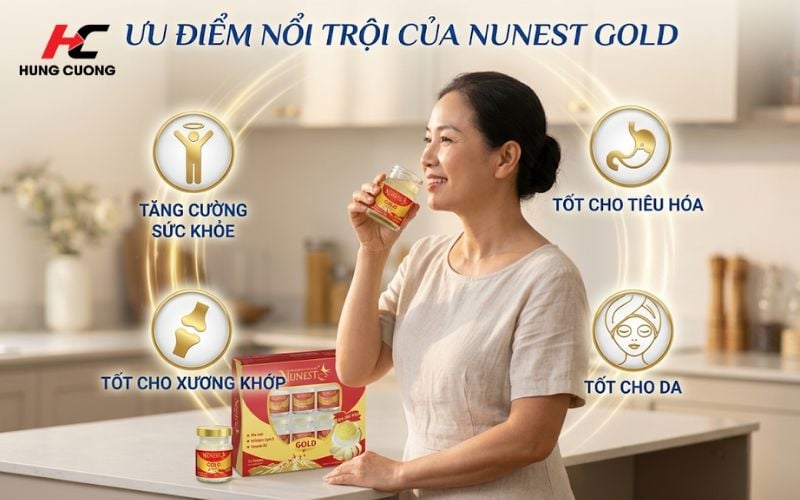 Thành phần nổi bật của Nunest Gold