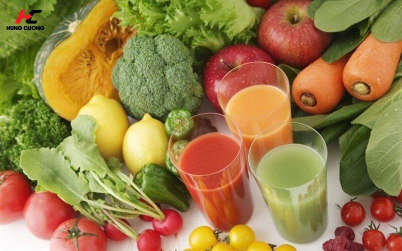 Rau củ gồm rất nhiều chất xơ hỗ trợ cho bệnh nhân sau phẫu thuật u xơ tử cung
