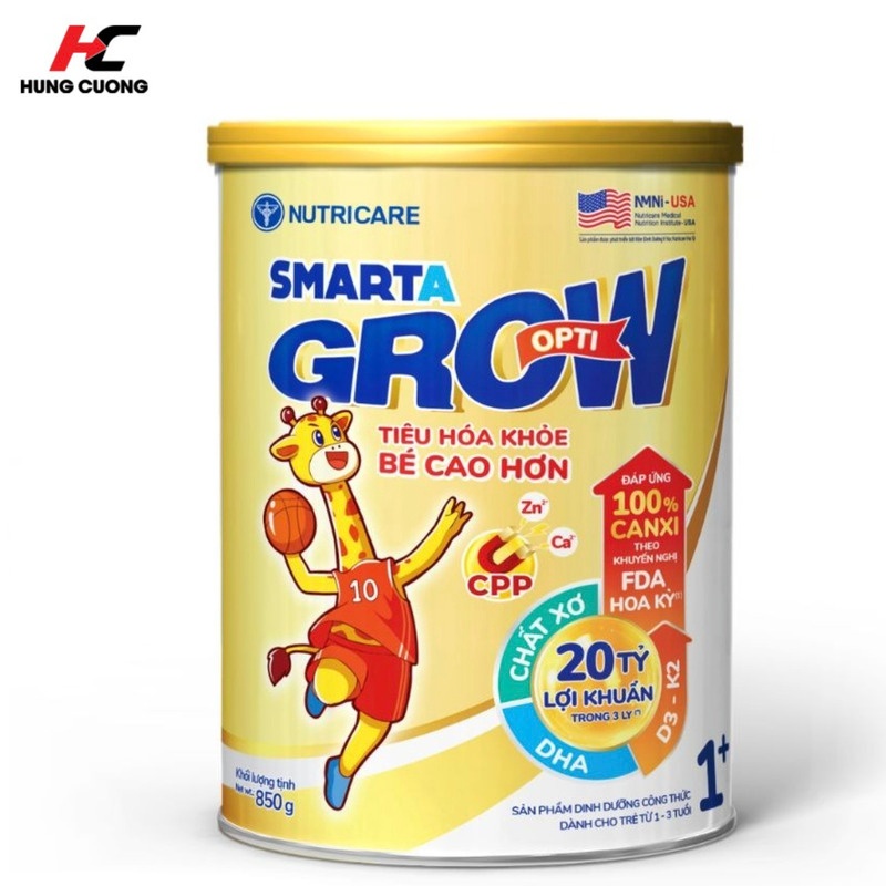 Sữa bột Nutricare Smarta Grow Opti 1