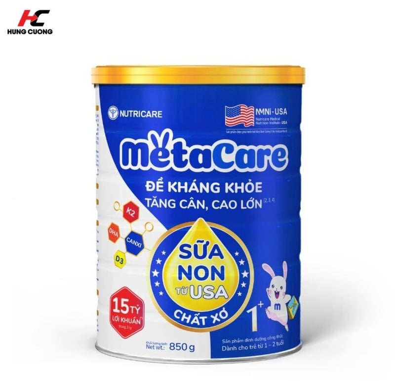 Sữa bột Nutricare Metacare 1+