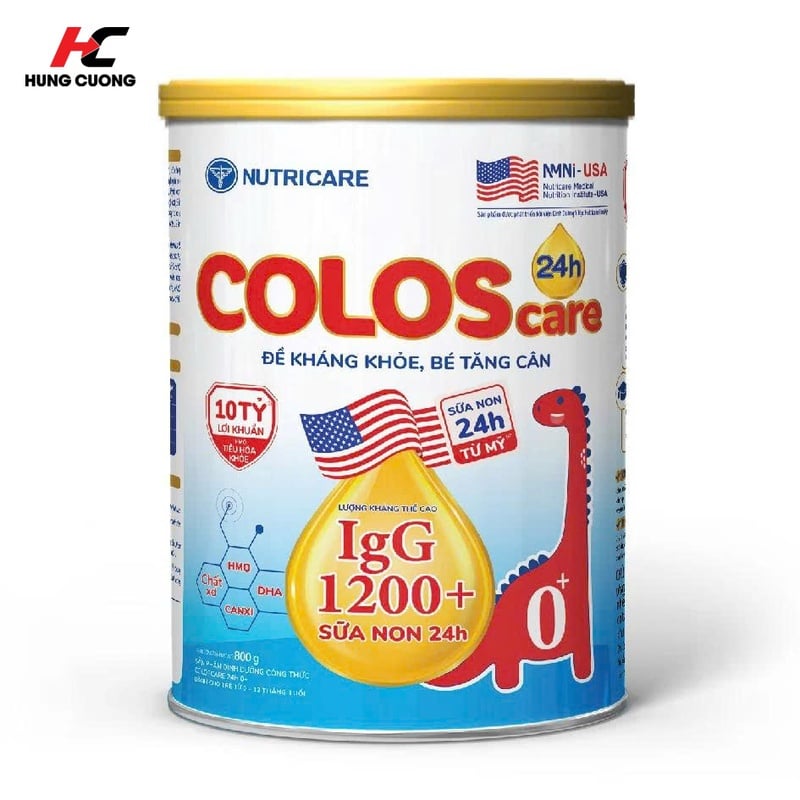 sữa coloscare 24h 0+