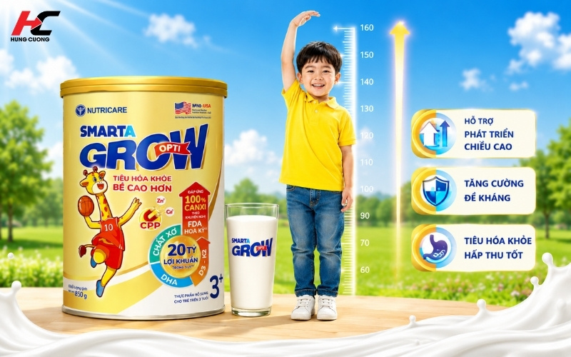 Bổ sung dinh dưỡng cho bé tăng chiều cao