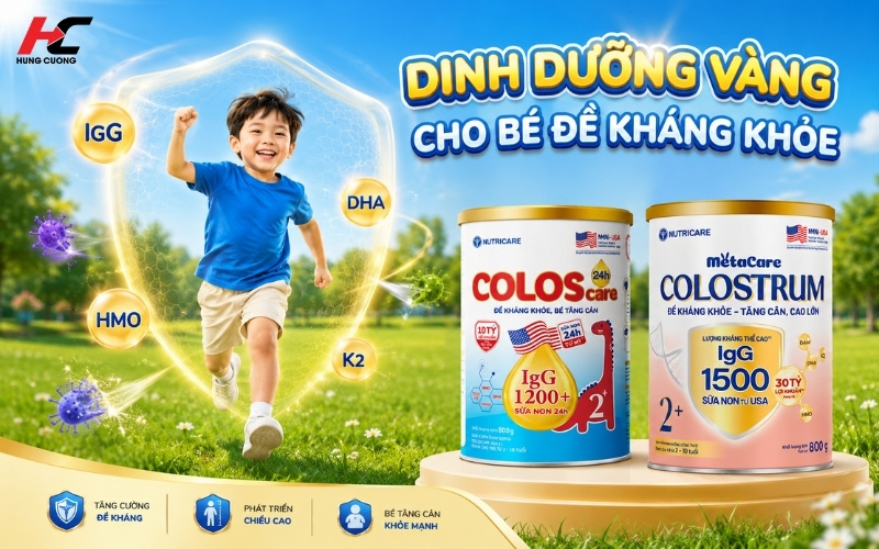 Bổ sung dinh dưỡng cho bé tăng đề kháng
