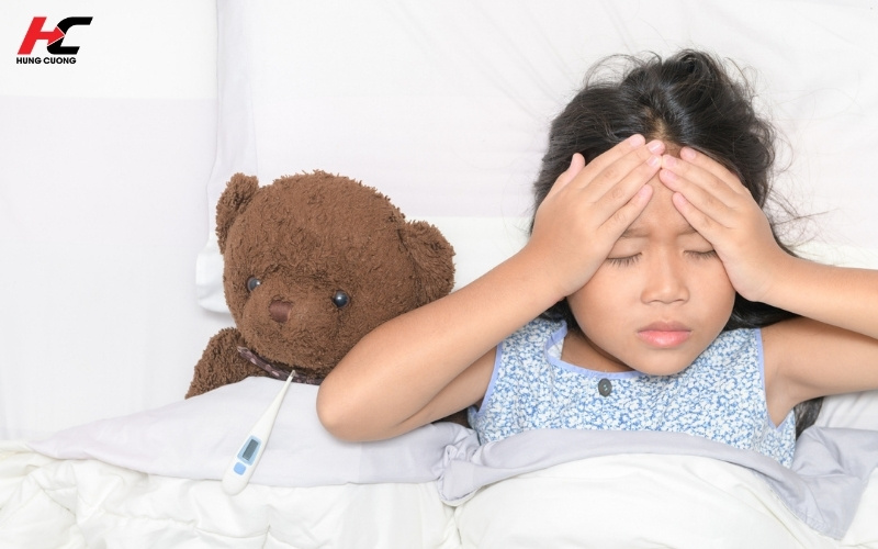 Bé dễ ốm là dấu hiệu của việc thiếu dinh dưỡng