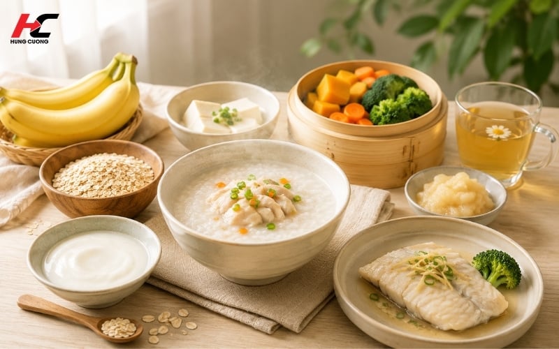 Chọn lựa thực phẩm dễ tiêu hóa
