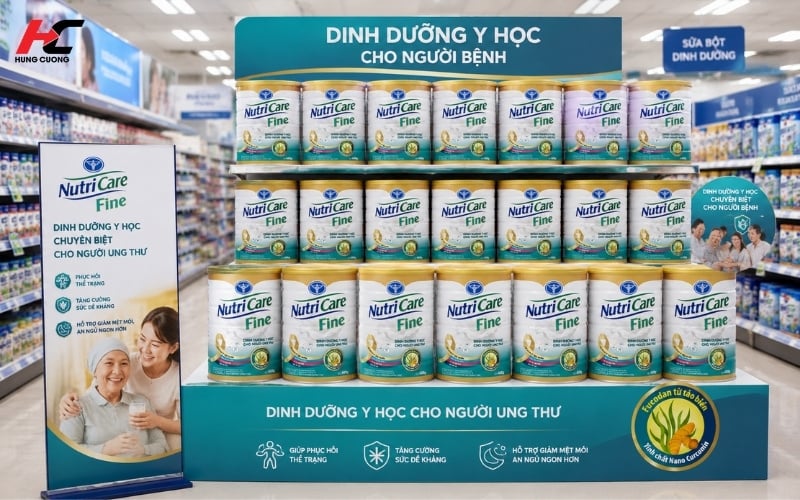 Hùng Cường Company phân phối chính hãng sản phẩm bổ sung dinh dưỡng cho người ung thư