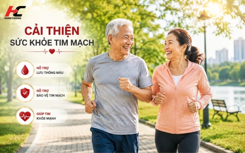 Bổ sung dinh dưỡng cải thiện sức khỏe tim mạch