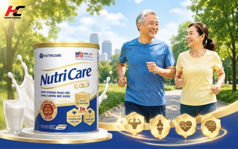 Nutricare Gold - Dinh dưỡng toàn diện cho người lớn