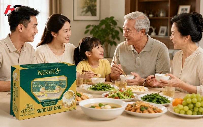 Nunest Ngọc Lục Bảo - Yến sào cải thiện xương khớp
