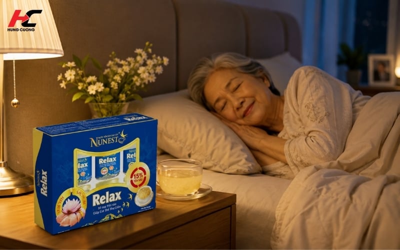 Nunest Relax - Yến sào hỗ trợ ngủ ngon
