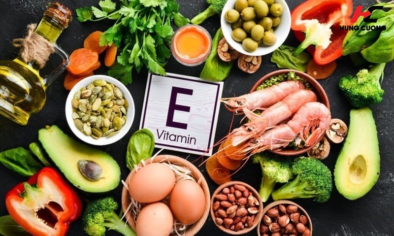 Vitamin E giúp chống oxy hóa