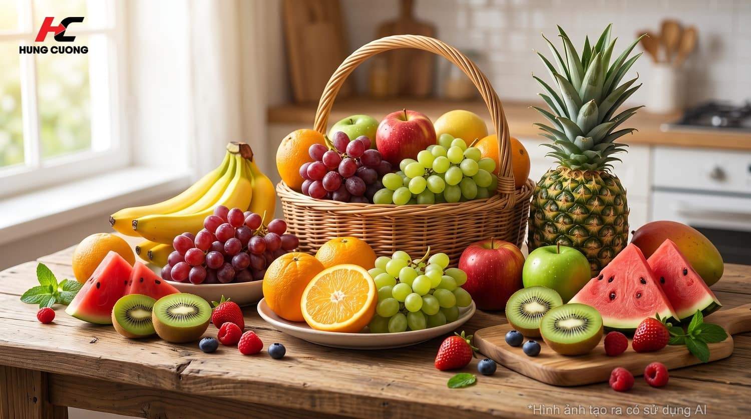 vitamin C từ trái cây