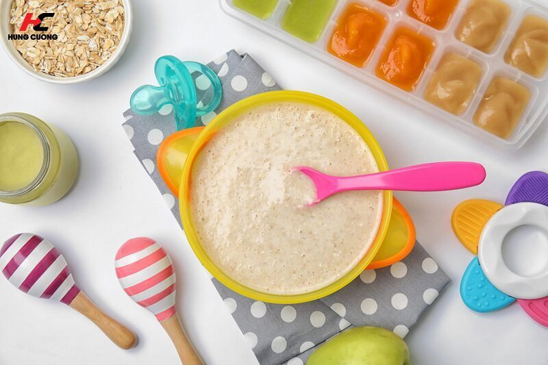Gợi ý thực đơn ăn dặm giàu Sắt cho trẻ từ 6 - 9 tháng tuổi