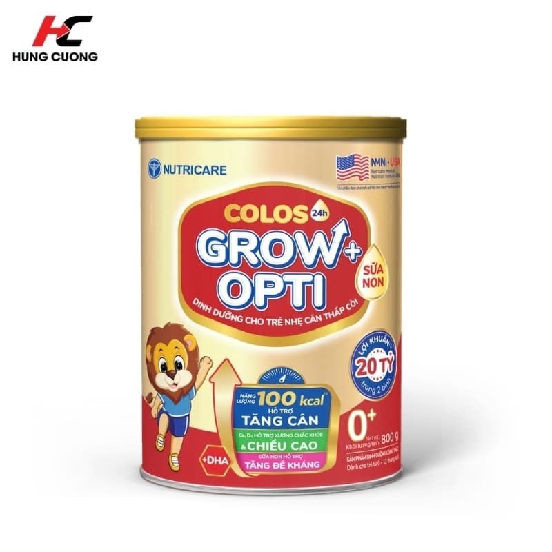 sữa colos 24h grow opti 0+