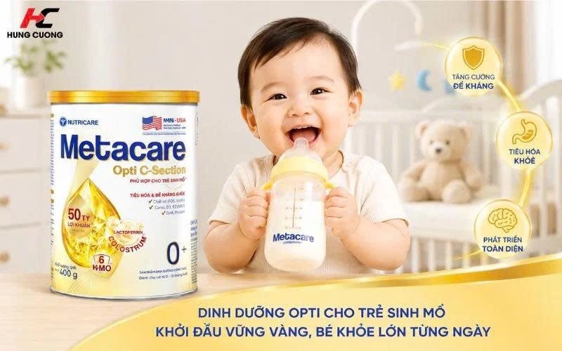Sữa Metacare C-Section 0+