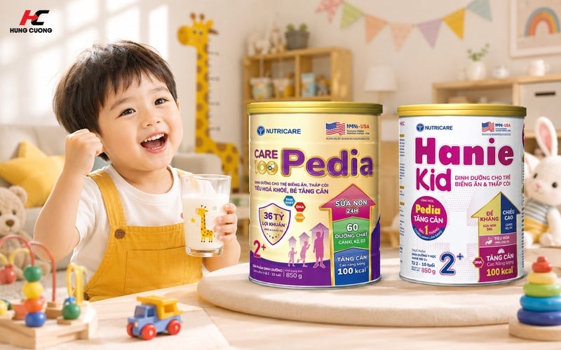 Care 100 Pedia 2+ & Hanie Kid 2+