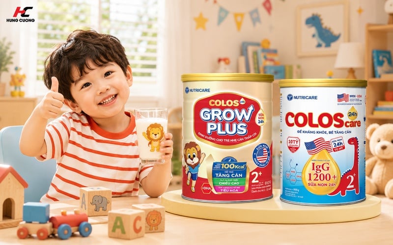 Colos24h Grow Plus 2+ & ColosCare 24h 2+