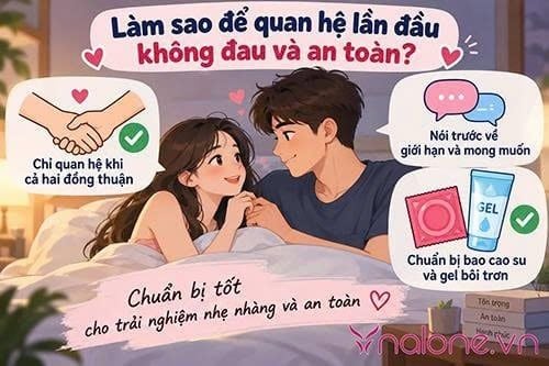 Quan hệ lần đầu có đau không?