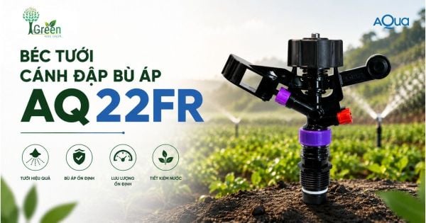 béc tưới cánh đập bù áp AQ22FR