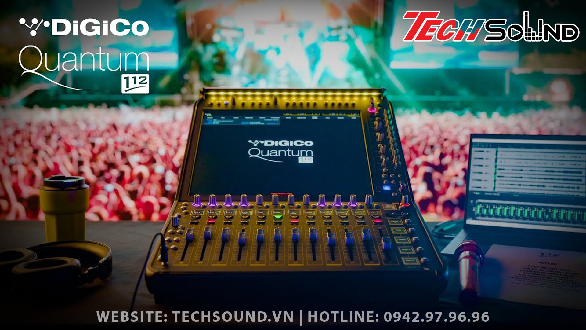 Bàn Mixer DiGiCo Quantum 112 Digital Mixing Console