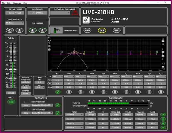 Loa Sub Active 4Acoustic LIVE-218HB