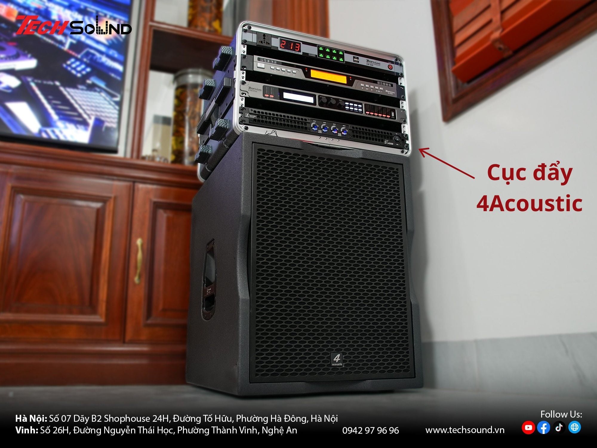 Loa 4Acoustic 15 inch: Khi nào nên sử dụng 3
