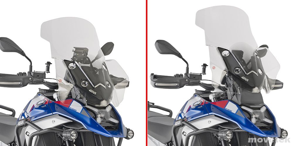 Kính chắn gió Givi BMW R1300GS no Rada mã D5144ST