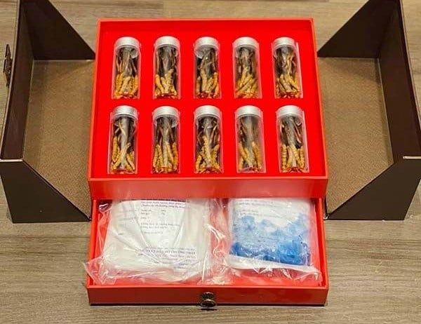 Đông Trùng Hạ Thảo có giấy tờ xuất xứ và giấy kiểm nghiệm đầy đủ