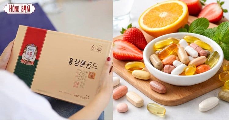 Hồng Sâm và vitamin khác biệt hoàn toàn về cơ chế tác động