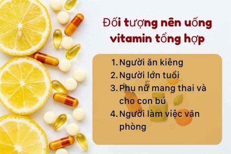 Đối tượng nên sử dụng vitamin tổng hợp