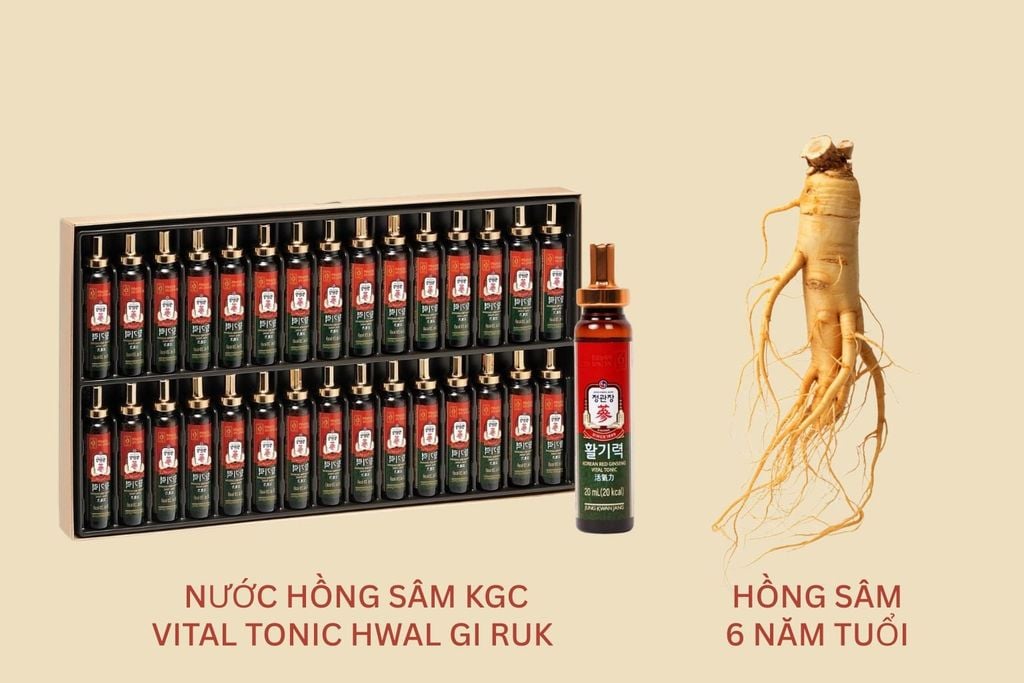 Tinh chất Hồng Sâm 6 năm tuổi
