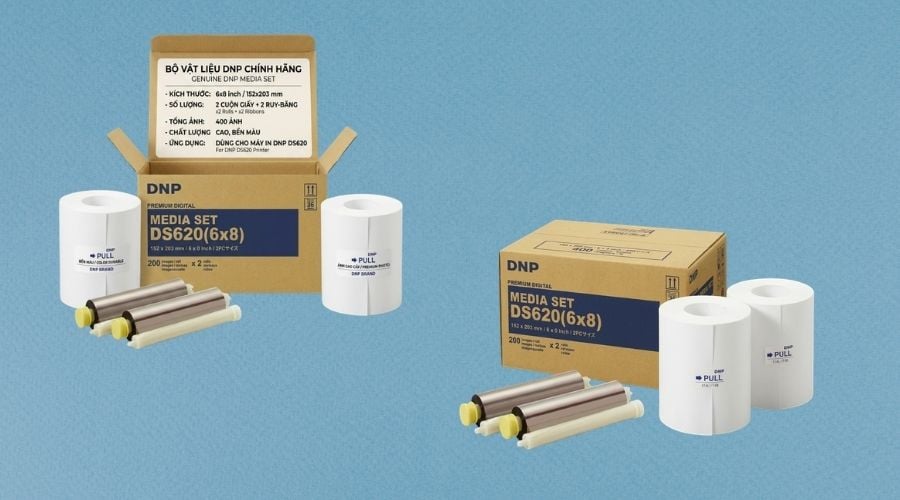 giấy in 6R máy in DNP