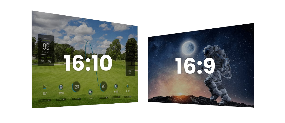 Máy chiếu laser 4K 4000AL mô phỏng golf AK700ST