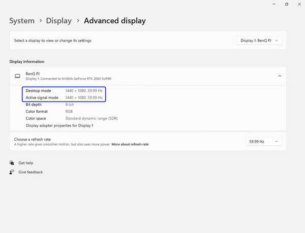 Cách điều chỉnh máy chiếu BenQ