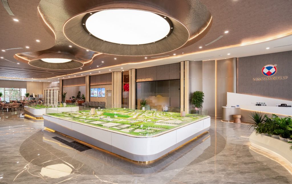 Không gian tư vấn chuyên nghiệp trong tổ hợp Sales Gallery, villa mẫu và nhà mẫu - Galaxycons