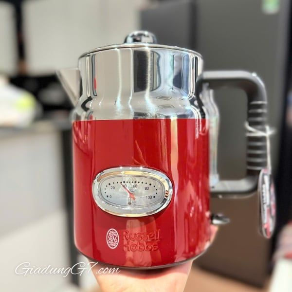 Ấm siêu tốc Russell Hobbs Retro Chỉ báo đun sôi nhanh
