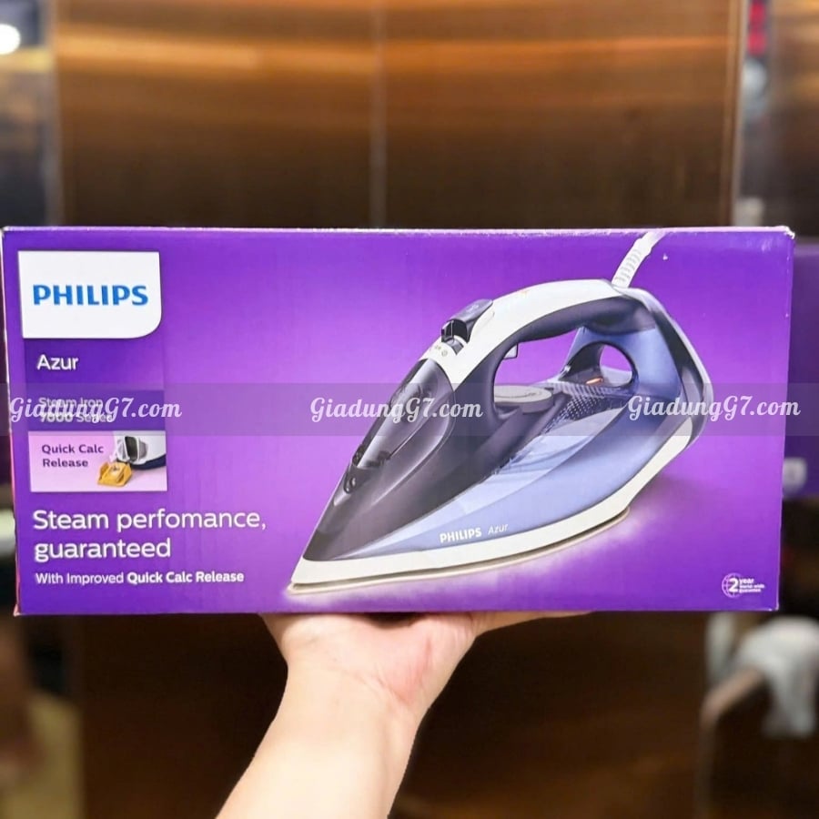 Khả năng ép phẳng lên đến 220g giúp loại bỏ các nếp nhăn cứng đầu.