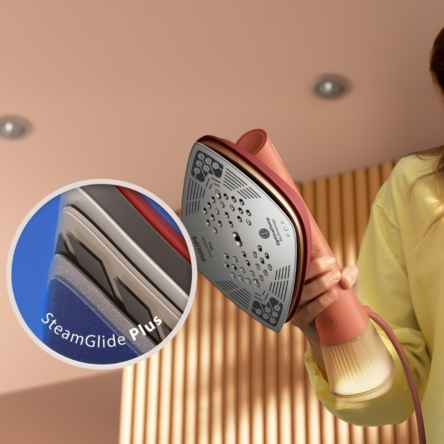 Bàn ủi hơi nước cầm tay Philips OneTurn Hybrid Bình chứa nước có thể tháo rời