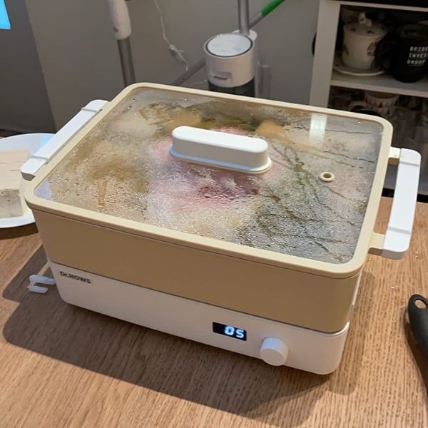 Bếp lẩu nướng đa năng Dr.Hows 3in1 Chống dính và dễ vệ sinh