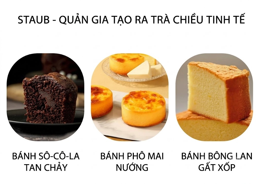 Bếp từ đơn Staub 2000W Điều khiển núm xoay kết hợp cảm ứng hiện đại, thao tác dễ dàng.
