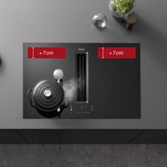 Bếp Từ Kèm Hút Mùi Miele KMDA 7876 FL Lý tưởng cho nồi lớn
