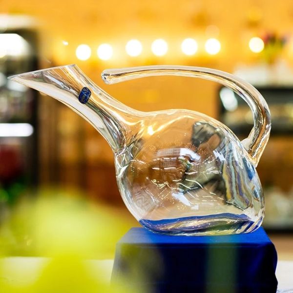 Bình thở rượu vang pha lê Bohemia 1250ml 3E683 – Sang trọng và tinh tế cho không gian thưởng thức rượu